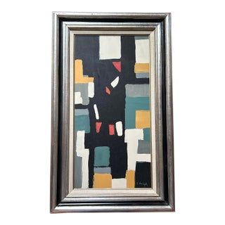 Contemporary Original Abstract Painting by Stephen Heigh “Time Passage” For Sale