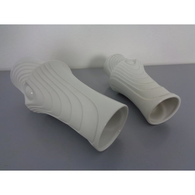 Space Age Op Art Vases from Royal KPM, 1960s, Set of 2 For Sale - Image 9 of 14