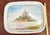 1980s Collectible Metal Serving Tray / French Advertising Tin La Biscuiterie De La Baie Du Mont Saint Michel For Sale - Image 4 of 16