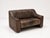 Mid-Century Modern DS 44 Two-Seater Sofa in Buffalo Brown Leather from de Sede, 1970s For Sale - Image 3 of 15