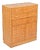 Mid‑Century Italian Chest of Drawers in Rattan and Bamboo, 1970s For Sale