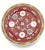 Ceramic Red Chinese Longevity Plates/Shallow Bowls, 9" - S/6 For Sale - Image 7 of 11