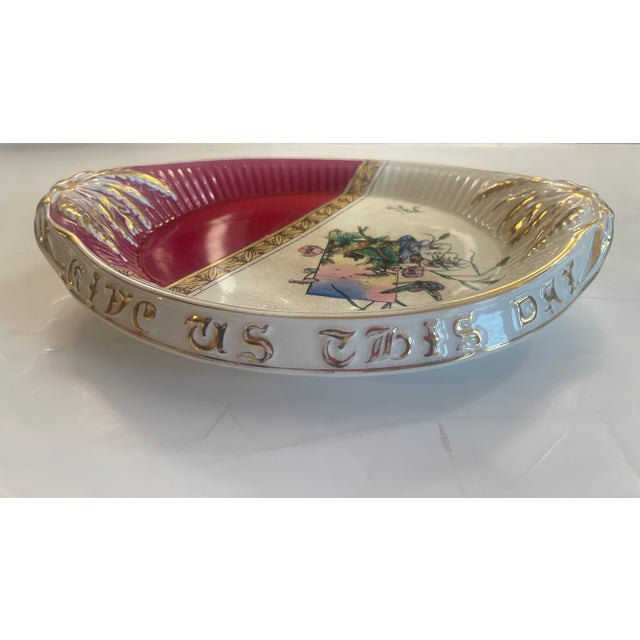 Traditional Late 19th Century Aesthetic Movement Bread Platter Give Us This Day Our Daily Bread For Sale - Image 3 of 14