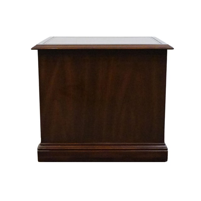 Sligh Furniture Solid Mahogany Traditional Style 22" File Cabinet For Sale - Image 10 of 12