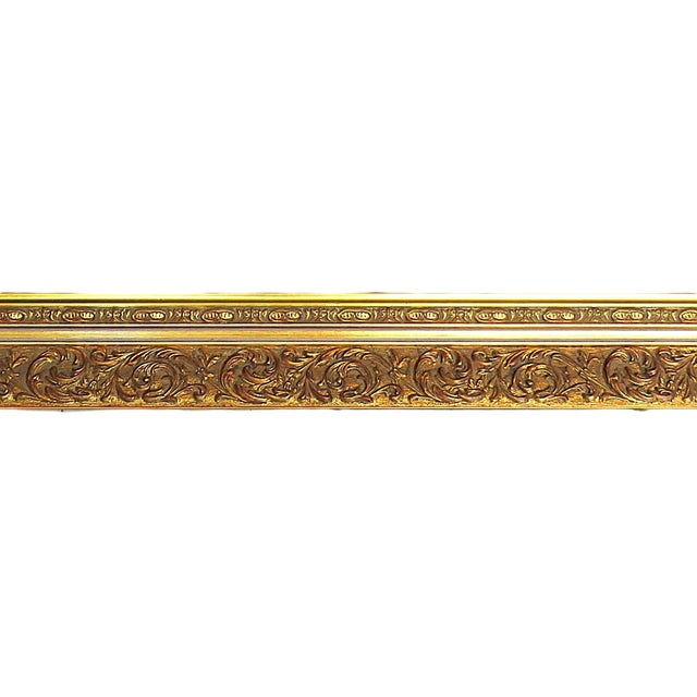 FREE SHIPPING ANYWHERE IN THE CONTINENTAL US! This is a vintage gilt wood and gesso picture frame. Elaborate scroll...