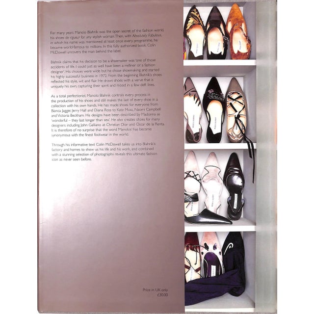 "Manolo Blahnik" Book 2000 McDowell, Colin For Sale - Image 9 of 12