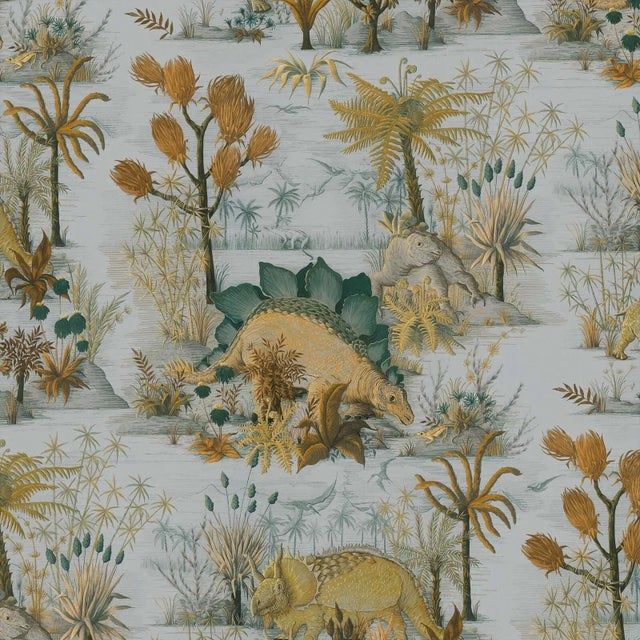 House of Hackney Dinosauria Wallpaper - Dusk For Sale