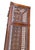 Wood Vintage Faux Bamboo Cane Console Server Sideboard Sofa Table For Sale - Image 7 of 11