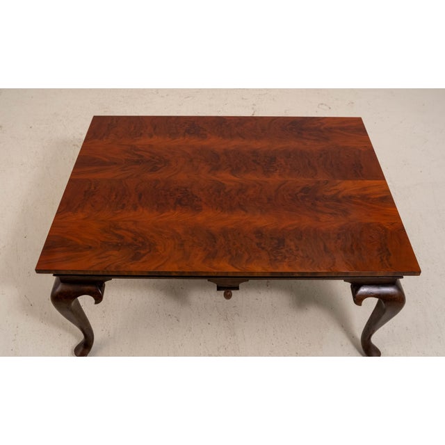 English Theodore Alexander English Style Walnut Coffee Table For Sale - Image 3 of 11