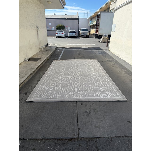 Textile 8ft × 12ft 7in Davis & Davis Broadloom Custom Geometric Area Rug For Sale - Image 7 of 12