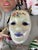 Ceramic Vintage Mardi Gras Style Face Mask Wall Art Collection of 35 For Sale - Image 7 of 11