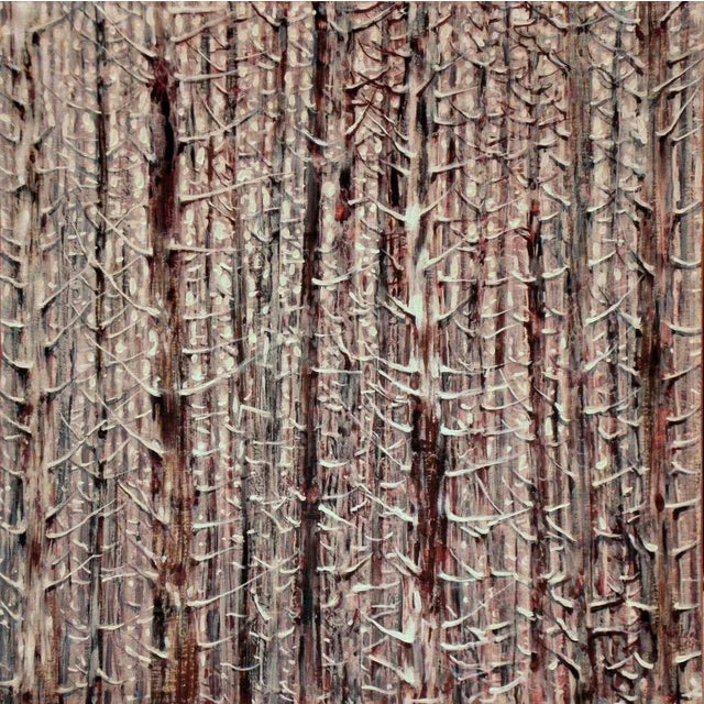 Pines. 2014, oil on canvas, 40x40 cm fantasy forest with pines kristine kvitka (1983) kristine kvitka is a latvian artist,...