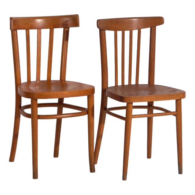 Chairs from Thonet, 1950s, Set of 2 For Sale