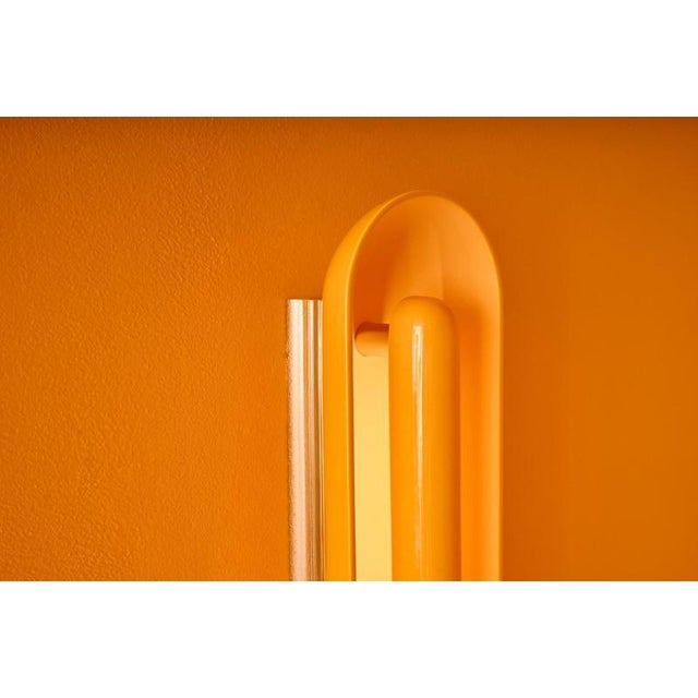 Contemporary Frozen Apricot Cosmos Ceramic Wall Lamp by Jennifer Midoz For Sale - Image 3 of 9