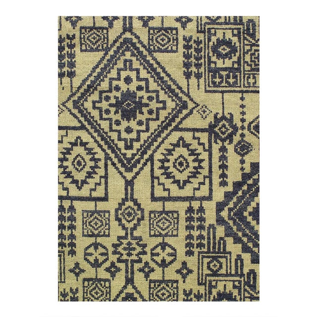 Traditional Fine Hand Knotted Mamluk Rug For Sale - Image 3 of 5