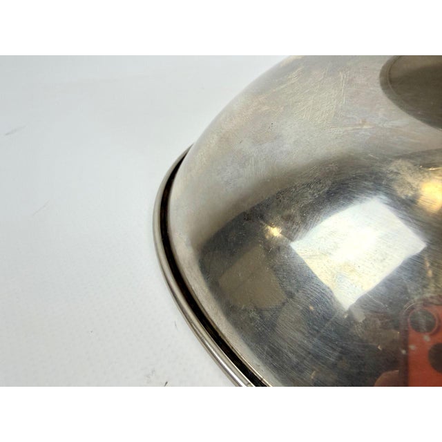 1940s Art Deco Austrian Silver Plated Centerpiece Bowl, 1940s For Sale - Image 5 of 10