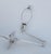 Vintage C.1970's Georg Hanson for Hanson Lighting Co. Chrome-Plated Swing-Arm Wall Sconce- Single For Sale - Image 13 of 13
