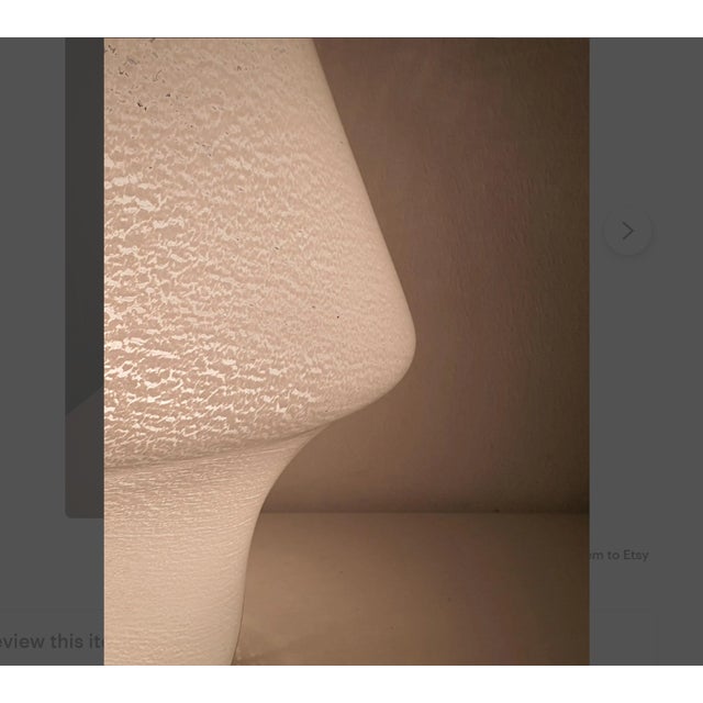 Mid-Century Modern Murano Glass Table Lamp by Vistosi, Italy, 1950s For Sale - Image 3 of 13