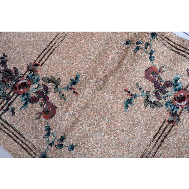 1970s Turkish Modern Rug 3.9' X 5.7' For Sale - Image 9 of 13