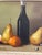 This listing is for a vintage still life painting signed Fiorini, featuring a classic arrangement of pears, apple, grapes,...