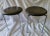 Mid 20th Century Vintage Bauhaus Vinyl/Chrome Stacking Cushioned Stools - a Pair For Sale - Image 12 of 12