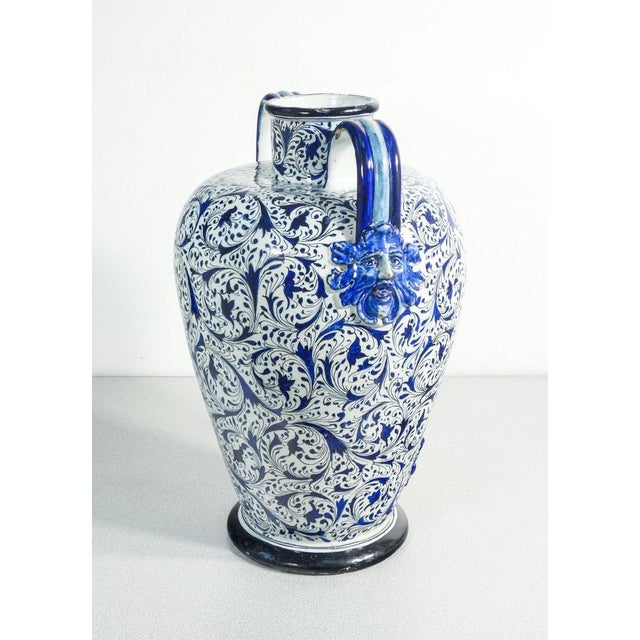 Ceramic Vase from Molaroni Pesaro, 1920s For Sale - Image 3 of 12
