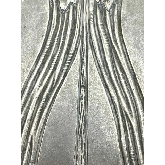 Art Nouveau Pewter Tray from C. Kurz & Company, Tiel, Netherlands, 1930s For Sale - Image 9 of 12