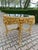A striking 1970s Italian dining set in an opulent Baroque/Rococo Revival style, featuring a richly carved gold leaf dining...