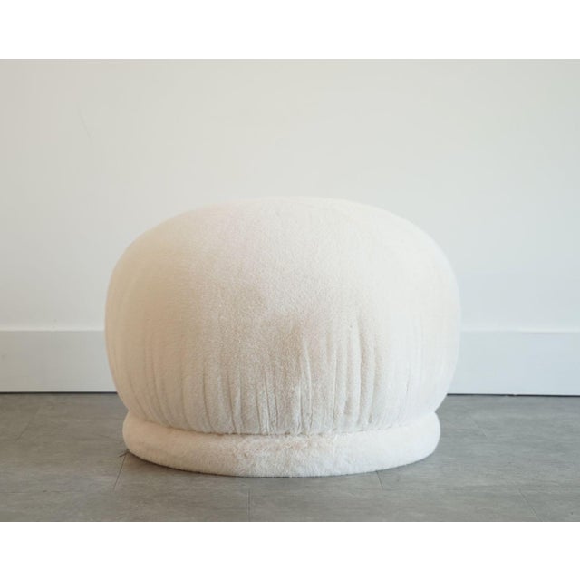 Mid-Century Modern Set of Swivel Poufs Ottomans by Directional, 1970s For Sale - Image 3 of 6