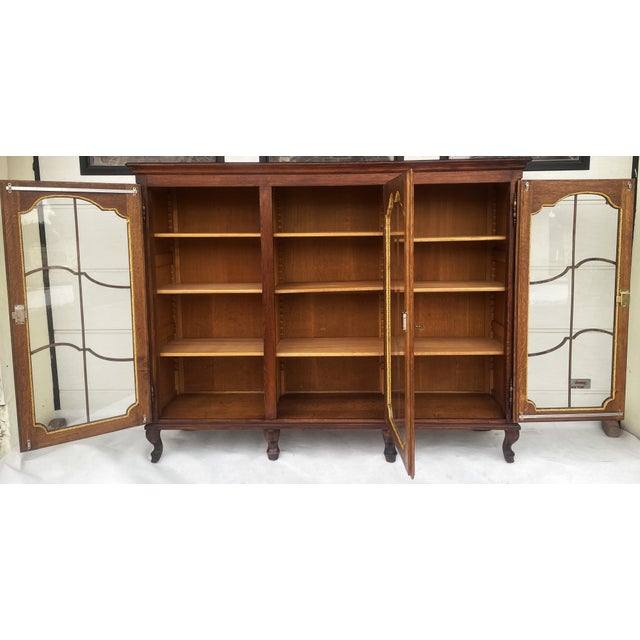 Bookcase in Oak with Adjustable Shelves, 1950s For Sale - Image 17 of 18