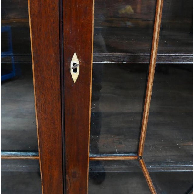 Wood Antique Georgian Bookcase, 1820 For Sale - Image 7 of 7
