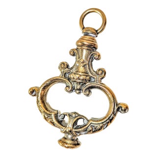 Vintage Large Baroque or Rococo Pendant/ Hook For Sale