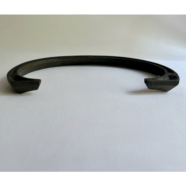 Antique Bronze Letter "C" Hanging Wall Signage For Sale In New York - Image 6 of 16