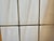 Vintage 70s Pair of Walnut and Convex Leaded Clear Glass Cabinet Doors For Sale - Image 11 of 18