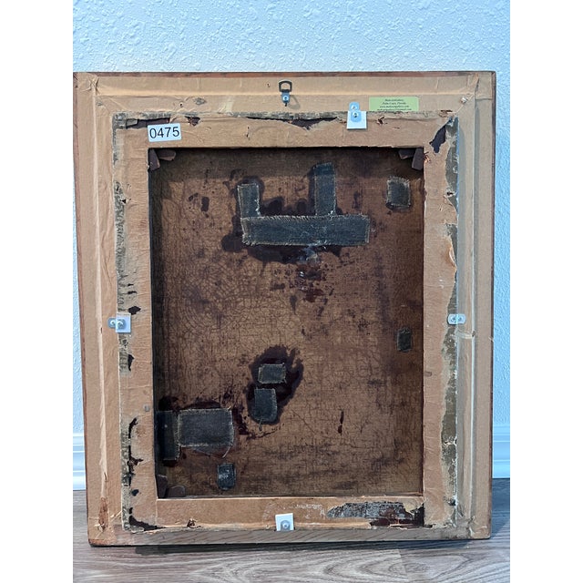 Antique 19 Century Pastoral Genre Original Oil Canvas Painting European School For Sale - Image 12 of 12