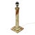 1950s Classic Onyx Marble Brass Column Lamp 20th Century, 1950s For Sale - Image 5 of 13