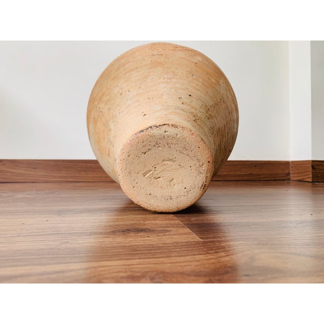 Ceramic 19th Century Picher "Cantaro" from Calanda, Spain, Terracotta Vase For Sale - Image 7 of 18