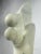 White 1980s "Angel Kiss" Life Size Granite Sculpture For Sale - Image 8 of 13