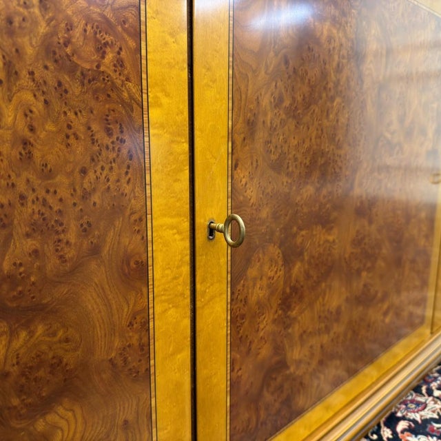 Classic Italian Office Cabinet Sideboard For Sale - Image 12 of 18