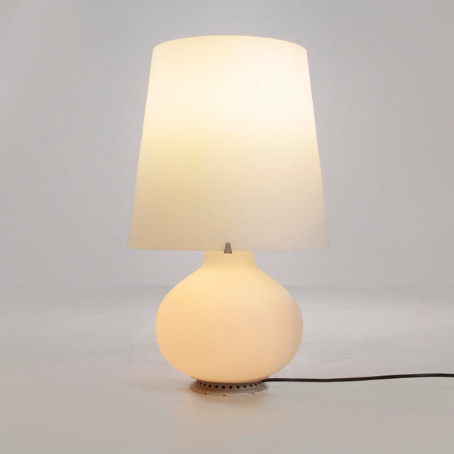 Glass Model 1853 Table Lamp by Max Ingrand for Fontana Arte, 1960s For Sale - Image 12 of 12