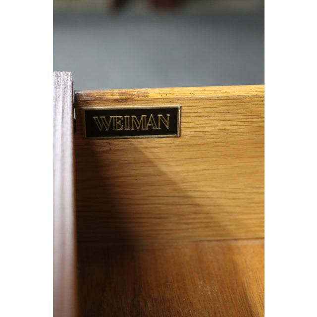 Weiman Cherry Bombay Commode Chest For Sale - Image 12 of 13