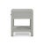 Wood Pair of Pale Blue Wash Raffia Wrapped Nightstands For Sale - Image 7 of 12