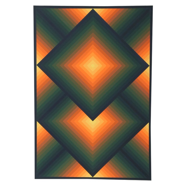 Jurgen Peters Top Square Serigraph For Sale