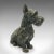 Traditional 1900s Edwardian Antique Decorative Scottish Terrier Figure, British, Spelter, Dog For Sale - Image 3 of 13