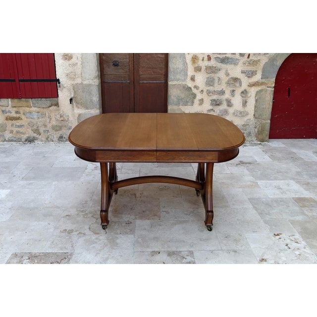 Art Nouveau Dining Room Table by Maison Krieger, 1900 For Sale - Image 5 of 18