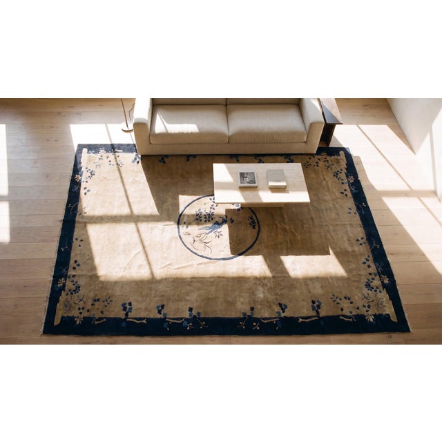 Early 20th Century Chinese Peking Carpet ( 9'3'' x 14'3'' - 282 x 435 ) For Sale - Image 11 of 12