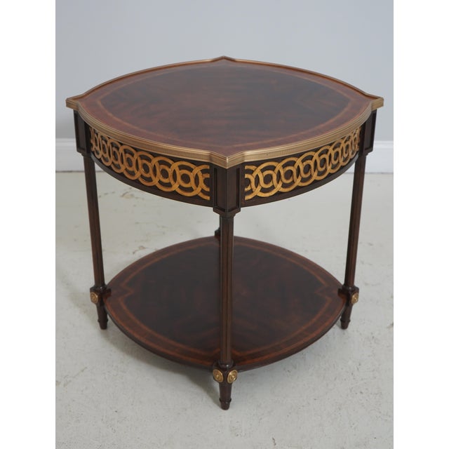 Age: Approx. 5 Years Old Details: AL-50173 Althorp Collection Brass Medallion Accents & Trimwork High Quality Construction...