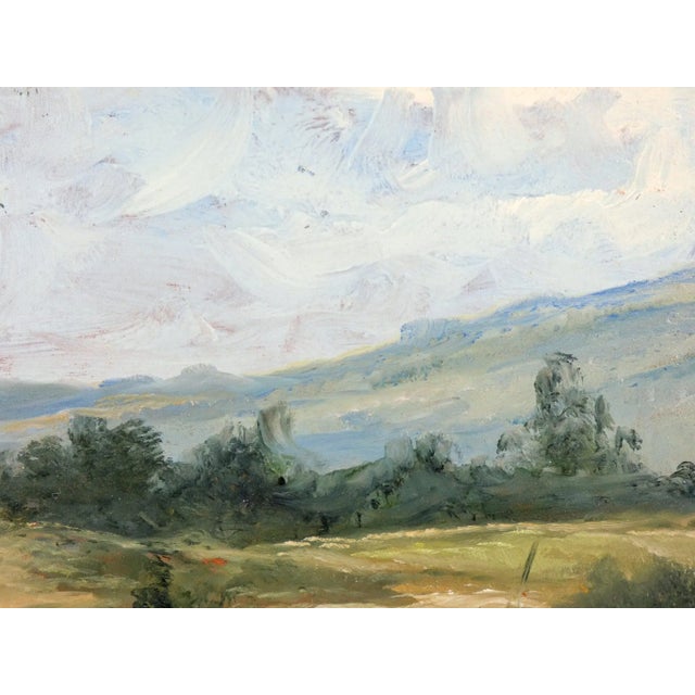 Framed Oil Landscapes by Pablo B., Set of 3 For Sale - Image 6 of 11