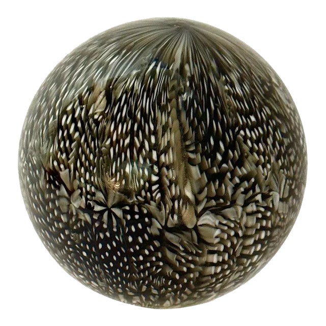 1960’s Murrine Venini Ball by Lodovico Diaz De Santillana For Sale