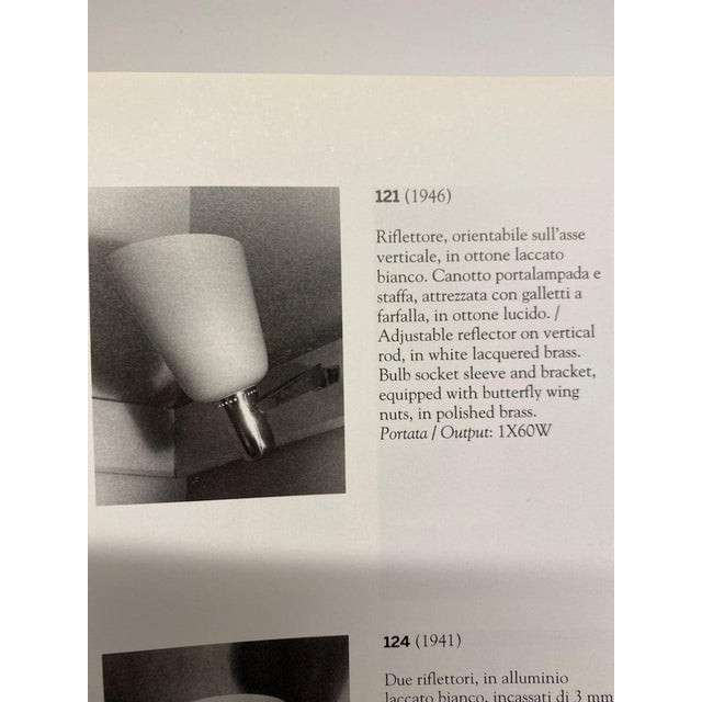 Black Model 121 Wall Lamps by Gino Sarfatti for Arteluce, 1950, Set of 2 For Sale - Image 8 of 11